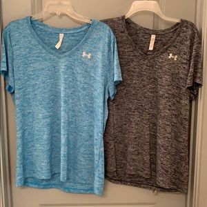 2 Under Armour tops size XL